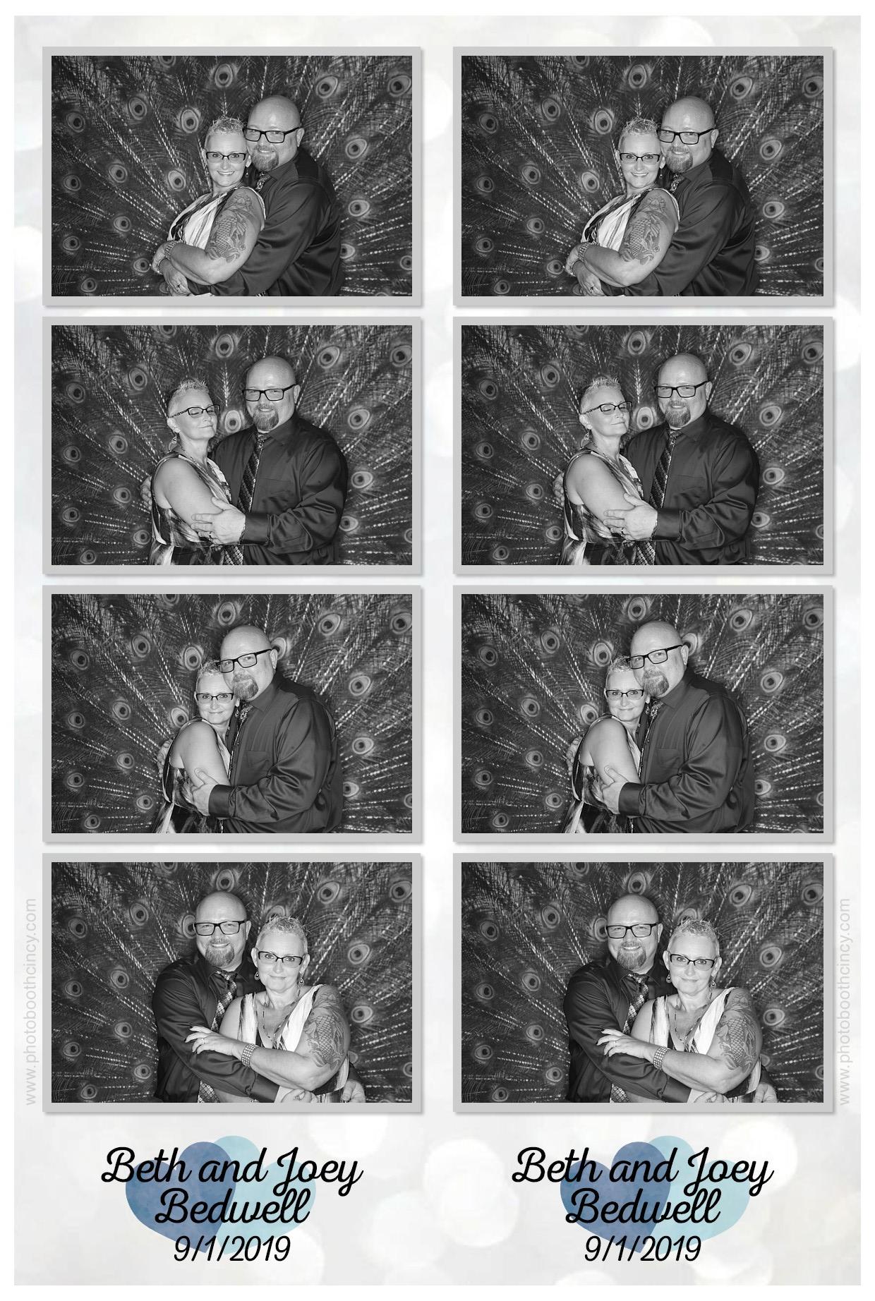 Elizabeth (Beth) Mulholland &Groom - Joseph (Joey) Bedwell | View more photos from the event at gallery.photoboothcincy.com/u/PhotoBoothCincy/Elizabeth-Beth-Mulholland-Groom-Joseph-Joey-Bedwell